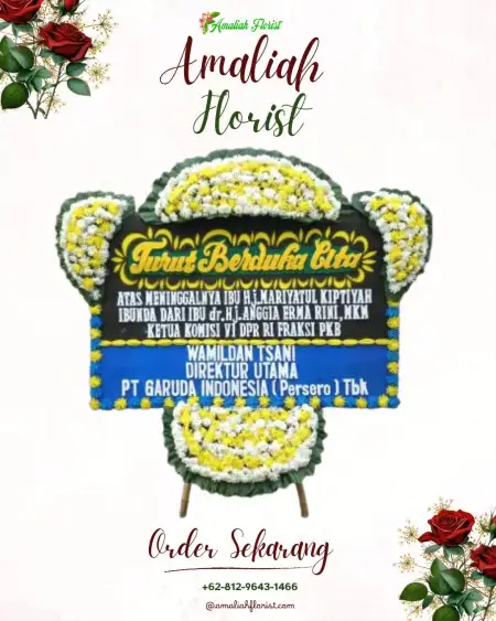 Papan Bunga Duka Pentur